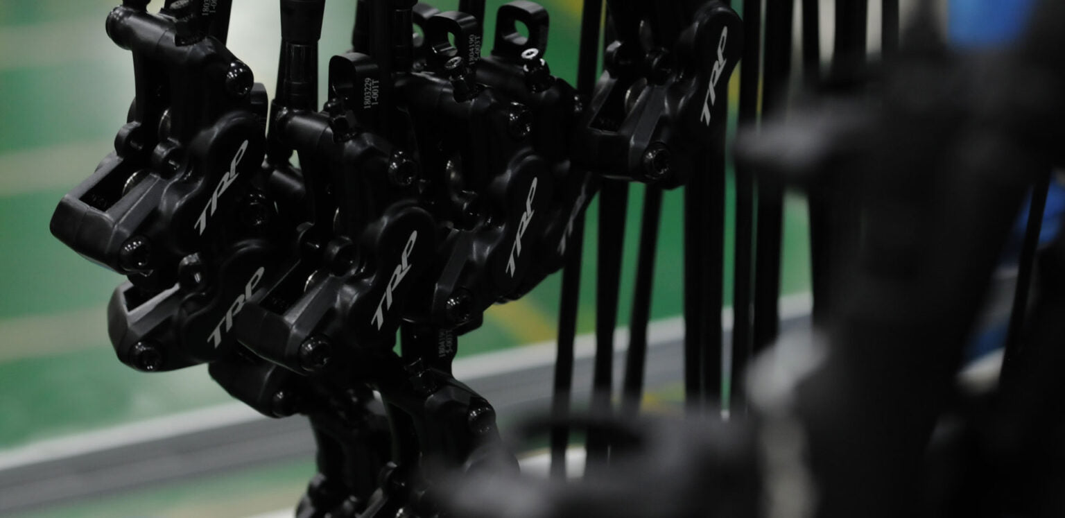 TRP and Tektro cycling components comparison for market analysis and component selection"