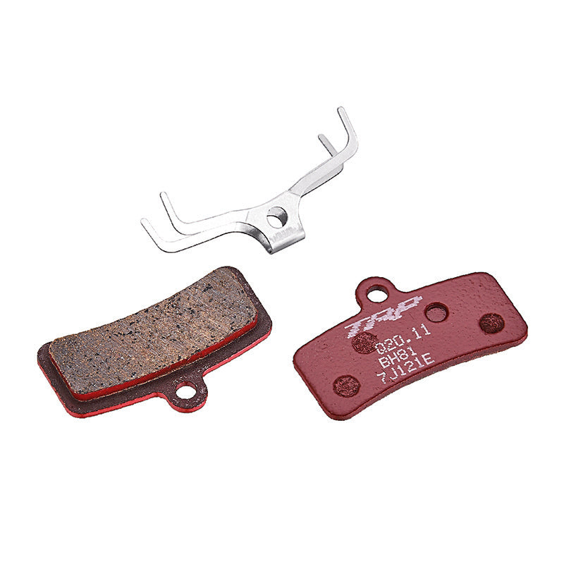 TRP 4-piston semi-metallic brake pads for all-weather cycling performance