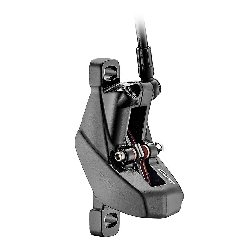 TRP C2.3 brake caliper center view showing precision road bike brake engineering and construction