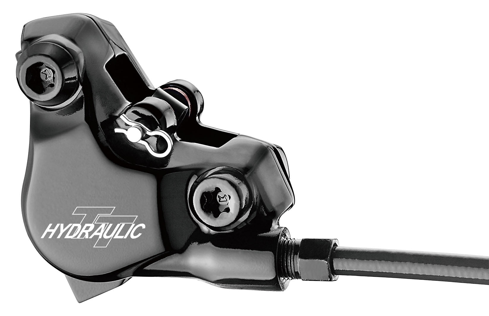 TRP HD-T910 downhill brake caliper in black for extreme mountain bike racing performance
