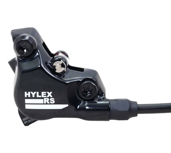 TRP Hylex RS hydraulic brake caliper showing precision engineering for consistent stopping power