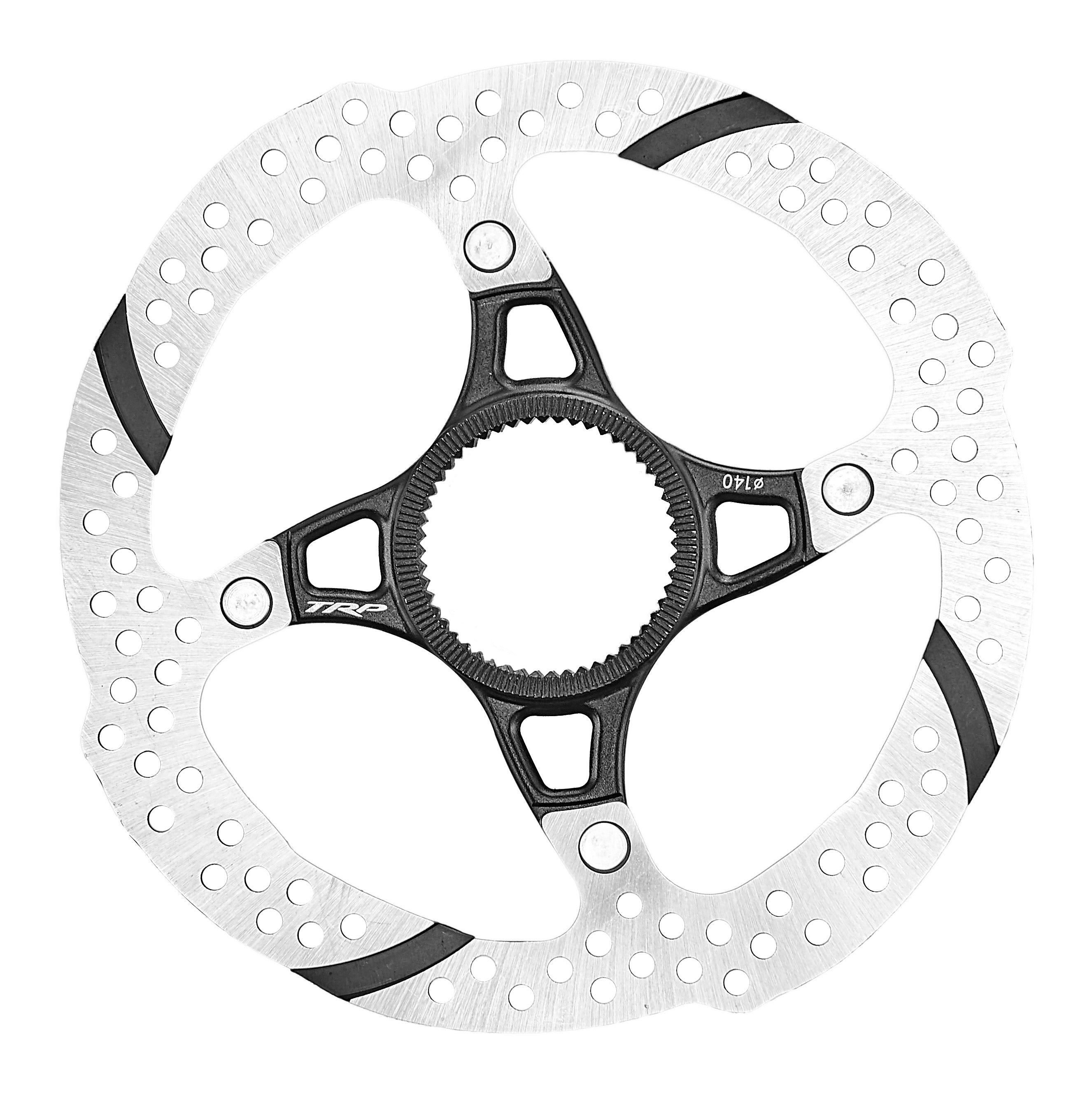 TRP 140mm disc rotor with 25mm mounting for  road and gravel bike standards